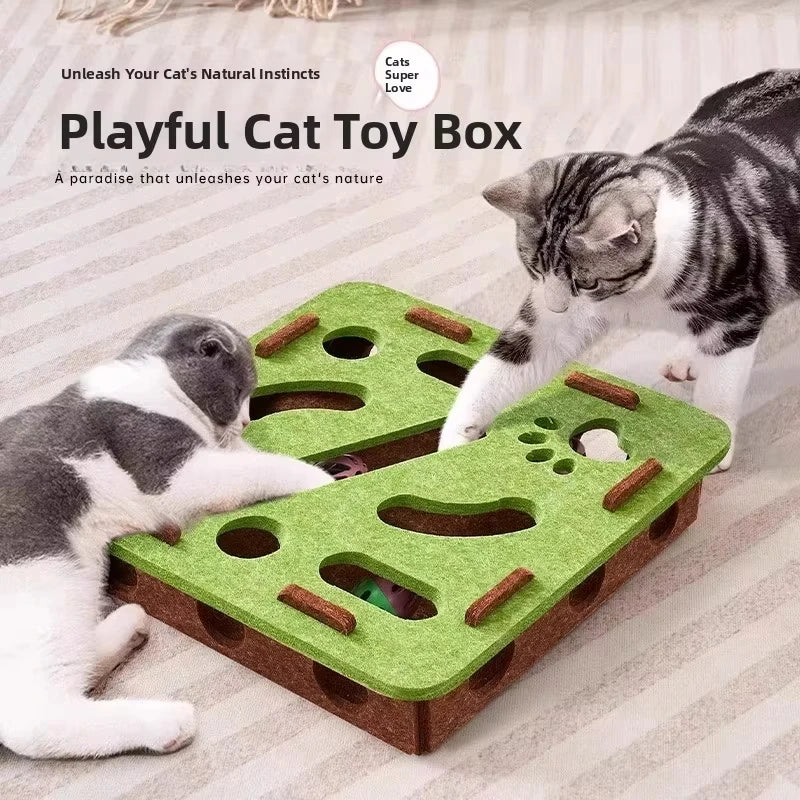 FurNorth™ Interactive Cat Puzzle Toy