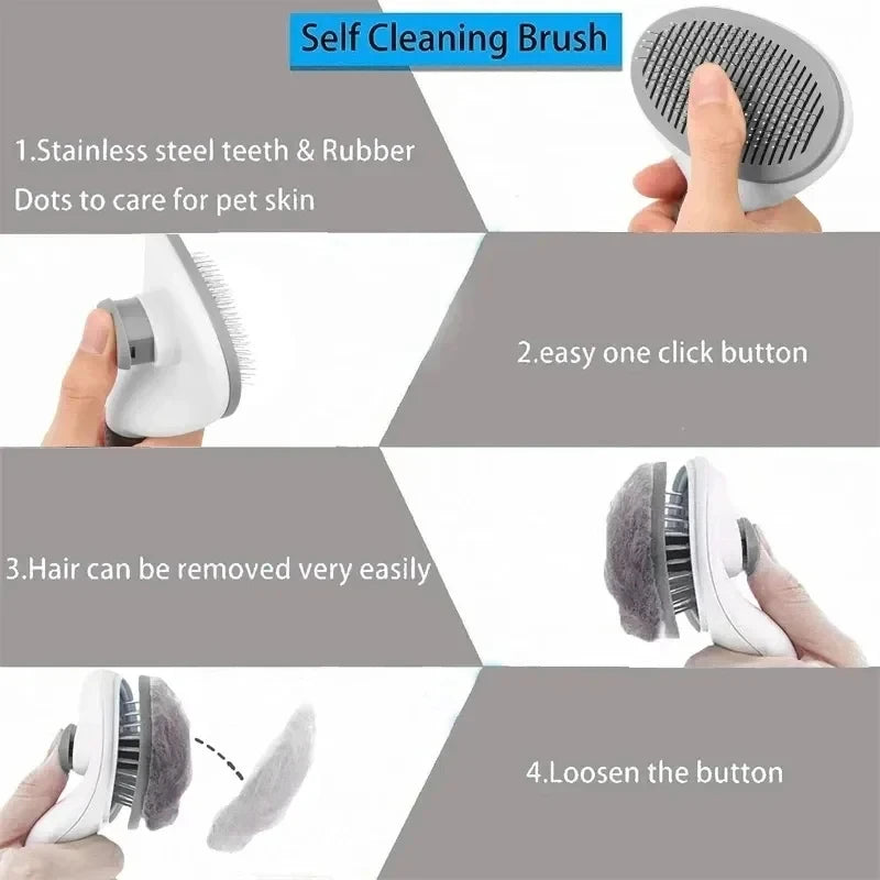 FurNorth™ Self-Cleaning Pet Brush